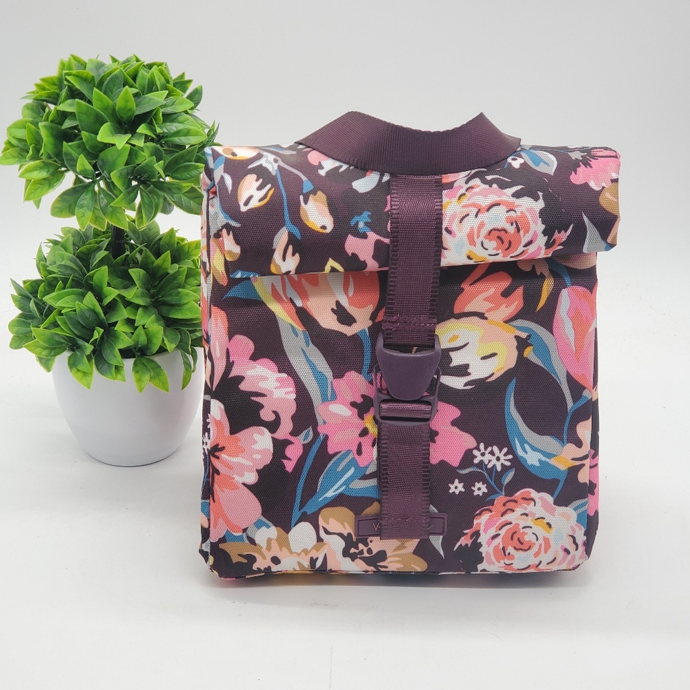 ♡ Vera Bradley Foxwood Meadow Lighten Up Insulated Lunch Tote NWT